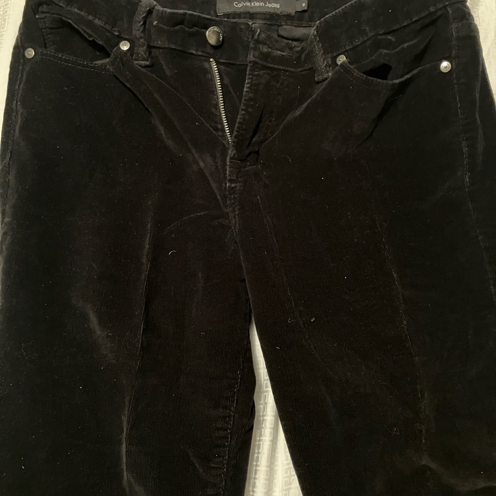 Calvin Klein Black Boot Cut Jeans